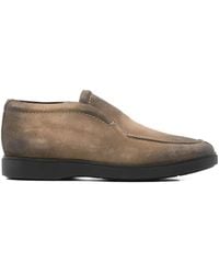Tagliatore - Suede Loafers - Lyst