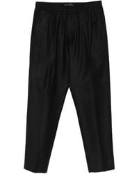 Low Brand - Tokio Pleated Elasticated-Waist Trousers - Lyst