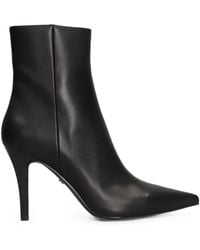 Lola Cruz - Pointed-Toe Stiletto-Heel Ankle Boots - Lyst