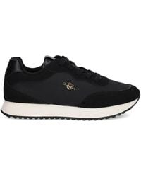 GANT - Zapatillas con paneles en ante - Lyst