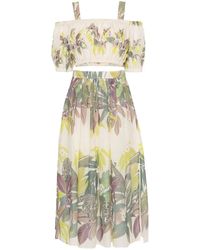 Twinset - Jungleプリント スカート セット - Lyst