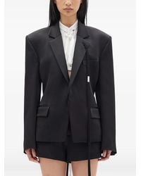Ann Demeulemeester - Susa Floral-Appliqué Fitted Jacket - Lyst