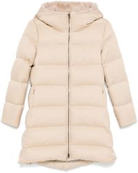 Herno - Plumífero Con Botones - Lyst