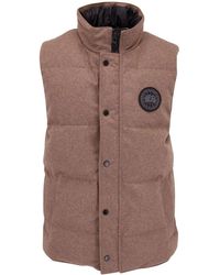 Canada Goose - Logo-patch Feather-down Gilet - Lyst