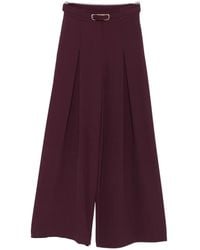Imperial - Pleated Belted Trousers - Lyst