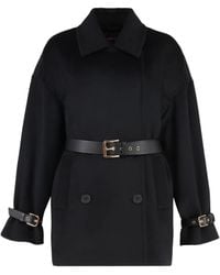 Max Mara - Doppelreihige Jacke - Lyst