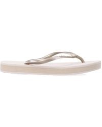 Havaianas - Slim Flatform Textured-Strap Flip-Flops - Lyst