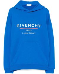 Givenchy - Felpa Ocean Address Con Cappuccio - Lyst