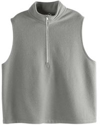 Rier - Zip-Fastening Sleeveless Vest - Lyst