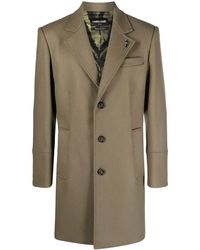 Roberto Cavalli - Tiger Tooth Single-Breasted Coat - Lyst