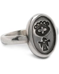 Werkstatt:münchen - Bague À Design Ovale - Lyst