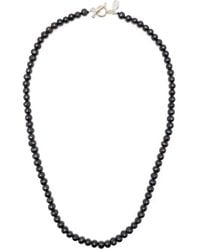 Dower & Hall - Peacock Halskette Mit Perlen - Lyst