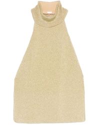 Cult Gaia - Halter-Neck Sleeveless Top - Lyst