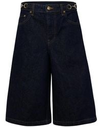 Ulla Johnson - Short En Jean Rowan À Coupe Ample - Lyst