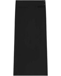 Courreges - Cut-Out Detail Maxi Skirt - Lyst