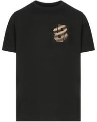 HUGO - Graphic-Print Cotton T-Shirt - Lyst