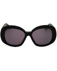 Max Mara - Oversized Round-Frame Sunglasses - Lyst