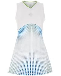 CASABLANCA - Short Dress With Logo - Lyst