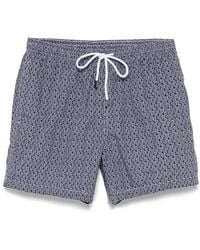 Barba Napoli - Floral-Print Swim Shorts - Lyst