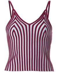 KENZO - Striped Vest - Lyst