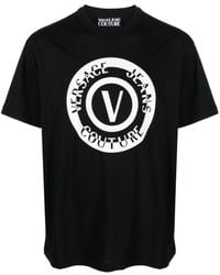 Versace - T-shirt à logo imprimé - Lyst