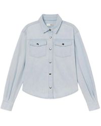 FRAME - Double-Pocket Denim Shirt - Lyst