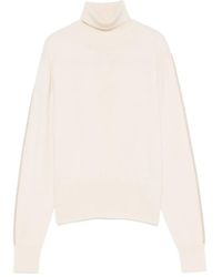 Patrizia Pepe - Turtleneck Wool Sweater - Lyst