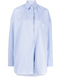 Nackiyé - Breakfast Club Stripe-print Cotton Shirt - Lyst
