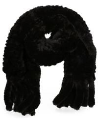Pinko - Faux-Fur Scarf - Lyst