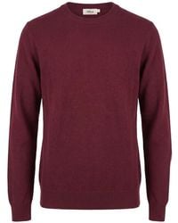 Altea - Crew-Neck Wool Sweater - Lyst