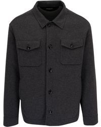 Kiton - Button-down Shirt Jacket - Lyst
