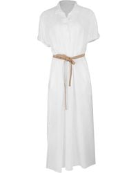 Xirena - Linnet Button-Front Belted Midi Dress - Lyst