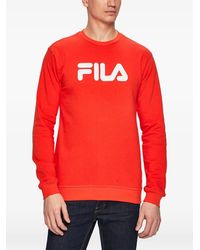 Fila - Crewneck Logo Sweatshirt - Lyst