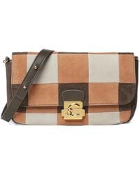 Coccinelle - Mini C-Me Lock Patchwork-Design Shoulder Bag - Lyst