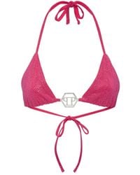 Philipp Plein - Top Bikini Stones Bikini - Lyst