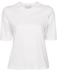 Forte Forte - T-shirt en coton à logo brodé - Lyst