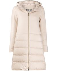 Herno Doudoune à capuche - Neutre