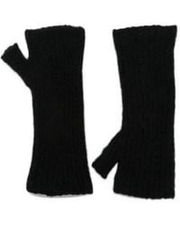 Mrz - Ribbed-Knit Gloves - Lyst