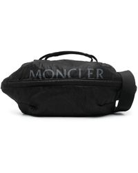 Moncler - Alchemy Logo-print Leather Shoulder Bag - Lyst