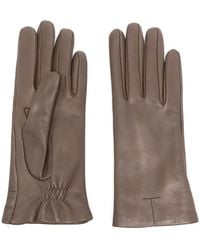 TOTEME - Leather Gloves - Lyst