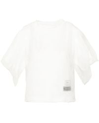 Undercover - T-Shirt En Coton À Design Superposé - Lyst