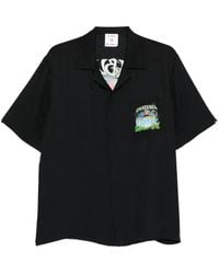 CASABLANCA - Volcano Short-Sleeve Graphic Shirt - Lyst