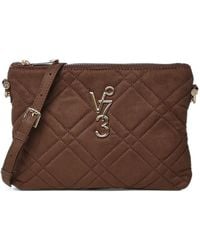 V73 - Diaspro Quilted Logo-Plaque Shoulder Bag - Lyst