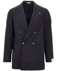 BRERAS Milano - Blazer Arezzo Con Solapas De Pico - Lyst
