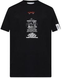 Iceberg - Camiseta con estampado Italy de x Peanuts - Lyst