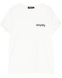 BLAKLACE - T-Shirt À Logo Brodé - Lyst