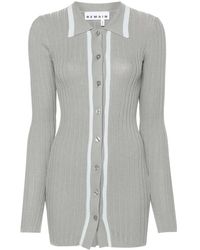 Remain - Ribbed-Knit Mini Dress - Lyst