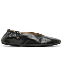 Marsèll - Strascico Leather Ballet Flats - Lyst