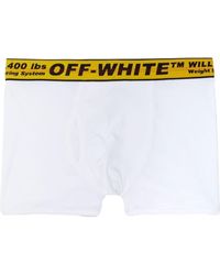 Off-White c/o Virgil Abloh - Bóxer con logo en la cinturilla - Lyst