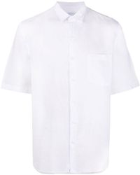 Sunspel - Short-Sleeved Linen Shirt - Lyst